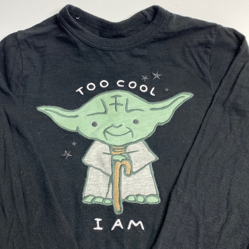GAP x Star Wars Yoda L/S Toddler Tee Sz 5T